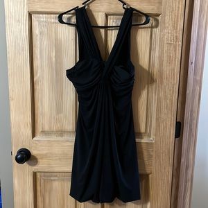 Black express polyester dress, medium